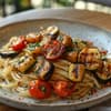 Spaghetti mit Grillgemüse