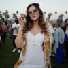 Maren Wolf trägt eine Festival Frisur