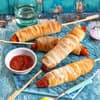Stockbrot-Hot-Dog 