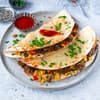 Überbackene Quesadillas mit Hack