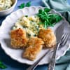 Fischnuggets mit Kartoffelstampf