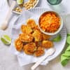 Hähnchen-Nuggets mit Möhrensalat 