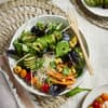 Koreanischer Tomaten-Gurkensalat 