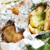 Gegrillte Folienkartoffel