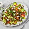 Salate mit Hackfleisch