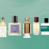 Verschiedene Parfums mit Vertiver Duft