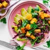 Avocado-Carpaccio mit Crispy Tofu