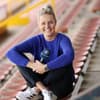 Sportmoderatorin Christina Graf im Porträt Sportmoderatorin Christina Graf