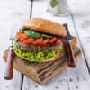Burger-Patties mit Haferflocken 