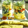 Schichtsalat mit Couscous 