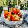 Gefüllte Paprika vom Grill