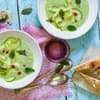 Kalte Gurkensuppe mit Ayran
