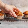 Muffins mit Haferflocken und Quark