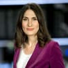Redakteurin und Moderatorin Anja Kohl in der Frankfurter Böse