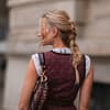 Oktoberfest-Frisur Streetstyle 