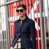 Unternehmerin Giovanna Battaglia mit einer einfachen und schnellen Hochsteckfrisur