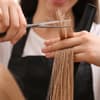 Ein guter Friseur schneidet Haare