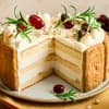 Spekulatius-Torte mit Birne 