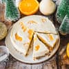 Veganer Käsekuchen mit Orangen 