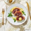 Weihnachtlicher Strudel mit Rotkohl 