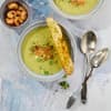 Kartoffel-Lauchzwiebeln-Suppe 
