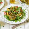Zucchini-Bratlinge in vegan 