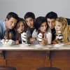 US-Serie Friends: Ahuptdarsteller schlürfen Milchshakes und haben Spaß 