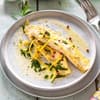 Zanderfilet mit Estragon-Zitronen-Butter 