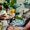 Ein hübsch bepflanzter Balkon