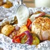 Gemüsepäckchen für den Grill