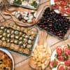 Perfektes Gartenbuffet