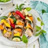 Jackfrucht-Zucchini-Spieße 