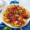 Schnitzel-Pizza 