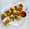 Kartoffel-Bratwurst-Spieße 
