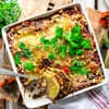 Gemüse-Lasagne alla Puttanesca