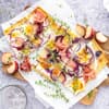 Pfirsich-Flammkuchen 
