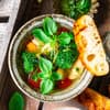 Sommerliche Minestrone 