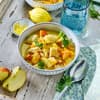 Apfel-Kürbis-Curry mit Fisch 