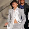 Zendaya trägt eine Bermuda mit Shirt 