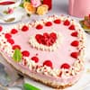 Himbeer-Cheesecake-Herz 