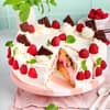 Himbeer-Minz-Torte 