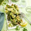 Kräuter-Gnocchi mit Ofenspargel 
