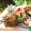 Pulled Lachs-Burger Pulled Lachs-Burger