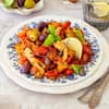 Caponata mit Putenfilet Caponata mit Putenfilet
