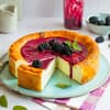 Käsekuchen mit Brombeeren 