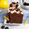 Schokokuchen mit Brombeeren Schokokuchen mit Brombeeren