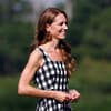 Kate Middleton trägt Karo-Kleid Kate Middleton trägt Karo-Kleid