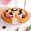 Schmandtorte mit Brombeeren Schmandtorte mit Brombeeren