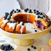 Marmor-Kranzkuchen mit Heidelbeeren Marmor-Kranzkuchen mit Heidelbeeren