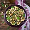 Aubergine grillen